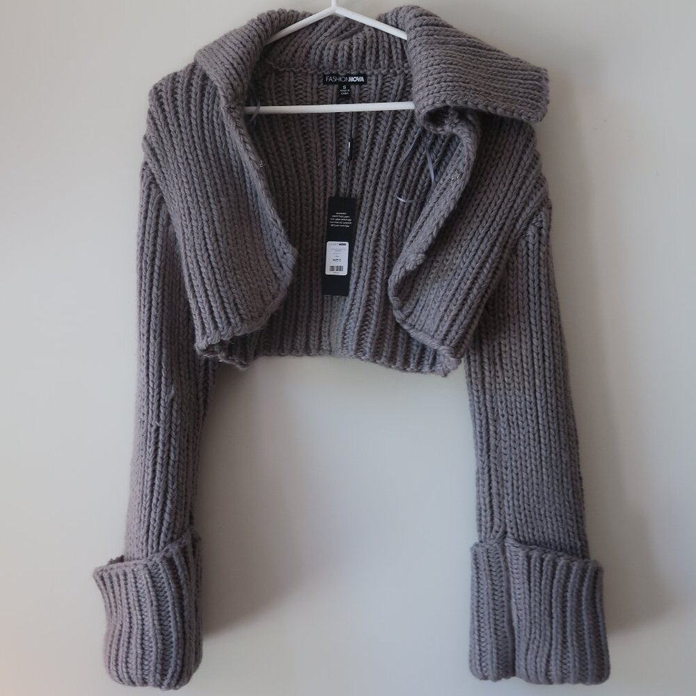 Fashion Nova Cropped Sweater